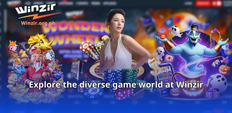 Explore the diverse game world at Winzir