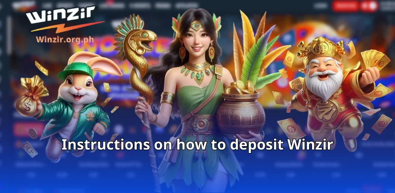 Instructions on how to deposit Winzir