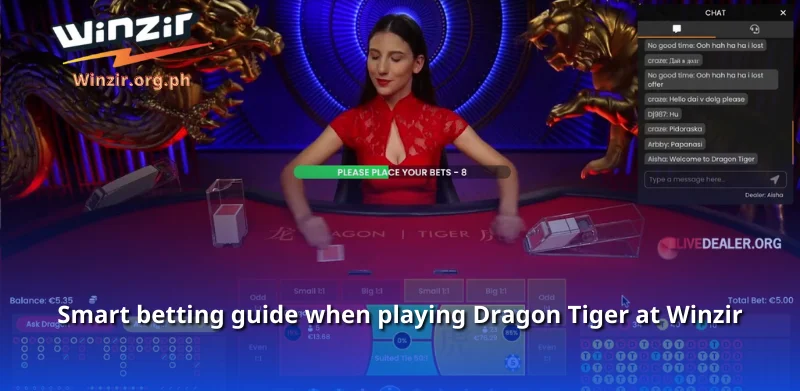 Smart betting guide when playing Dragon Tiger at Winzir