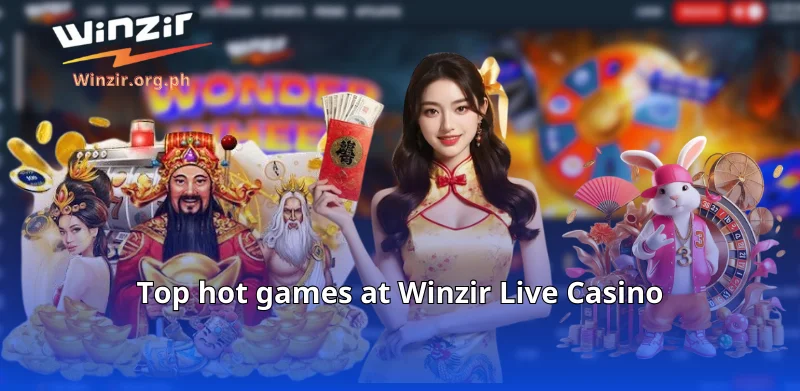 Top hot games at Winzir Live Casino